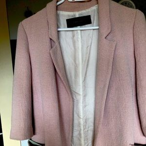 light pink blazer-size small